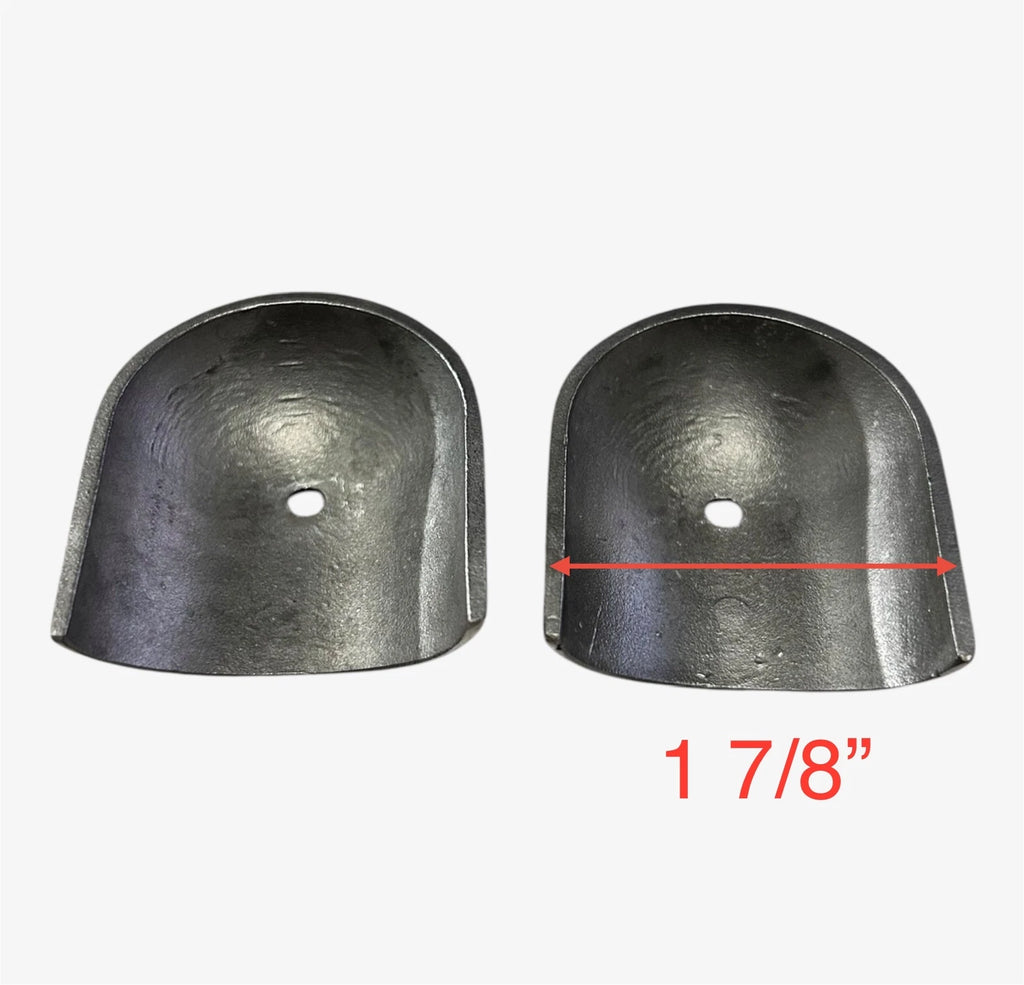 Set of 2 Stainless Steel Boat Rub Rail End Caps for Taco Marine F16-0039