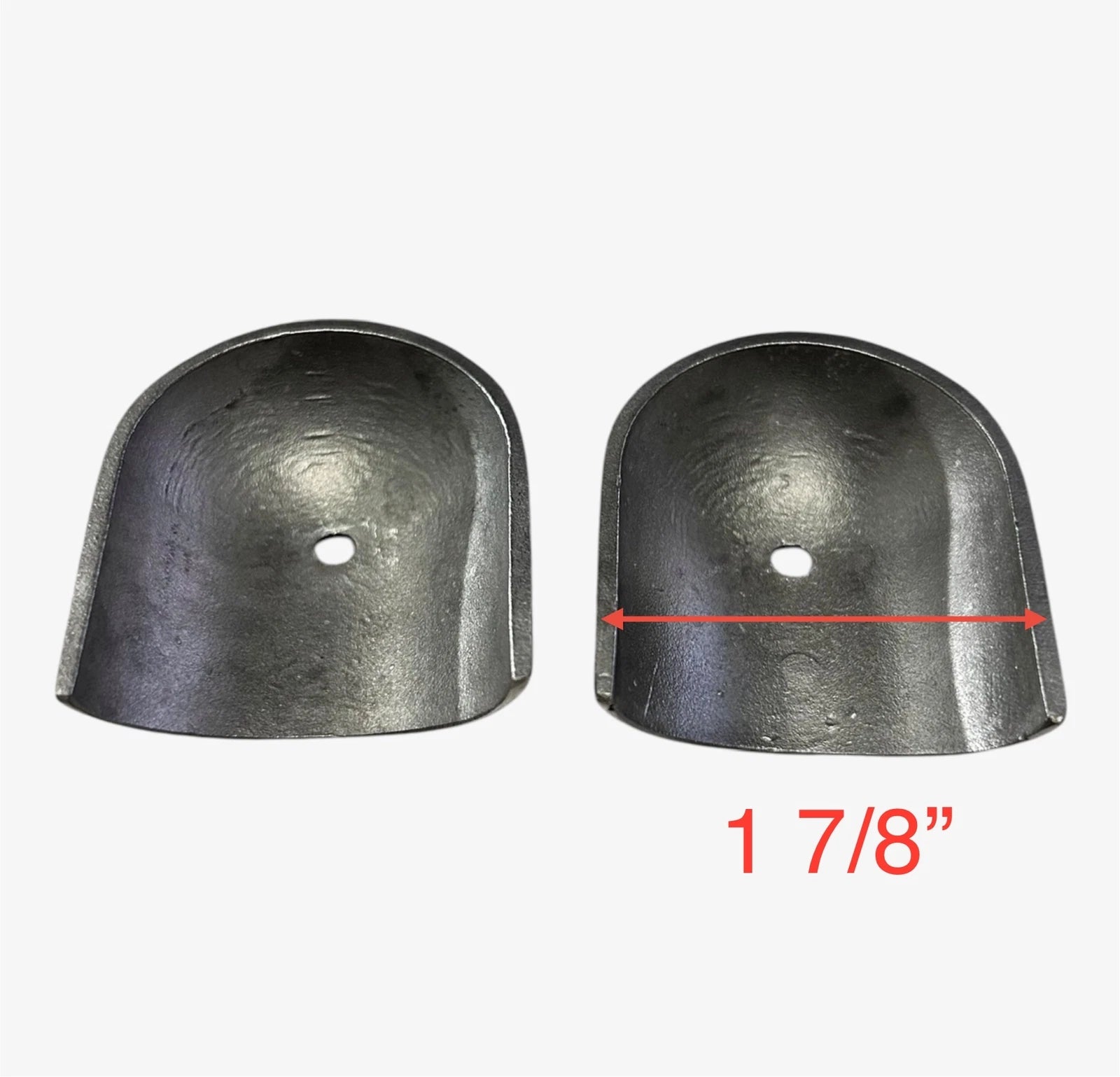 Set of 2 Stainless Steel Boat Rub Rail End Caps for Taco Marine F16-0039