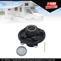 Set of 5 Trailer Hub Assemblies for 4 on 4" Spindle Bolt Circle