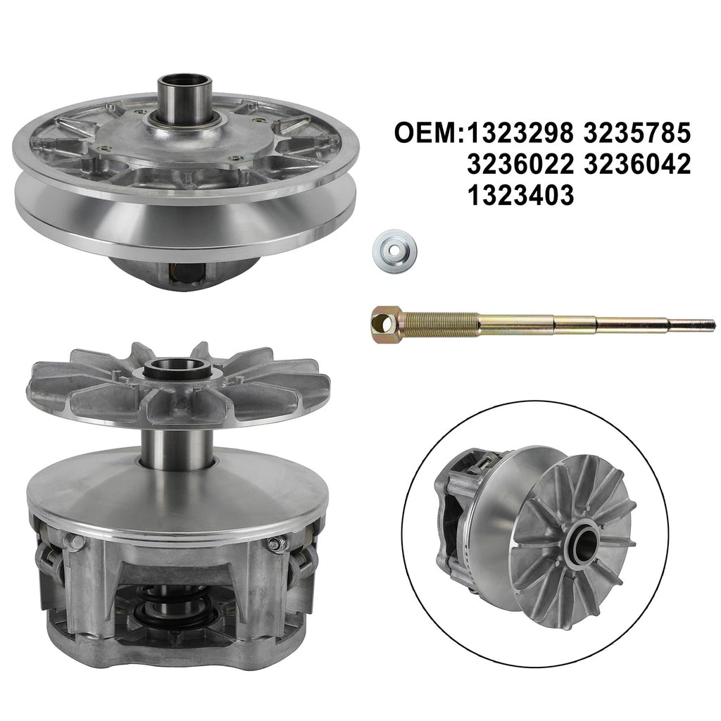 Front & Rear Racing Clutch Variator for Polaris RZR General 1000XP (2016–2023) 1323298 3235785