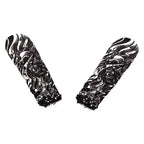 Custom Front Fork Skull Decal Stickers for Harley & Yamaha