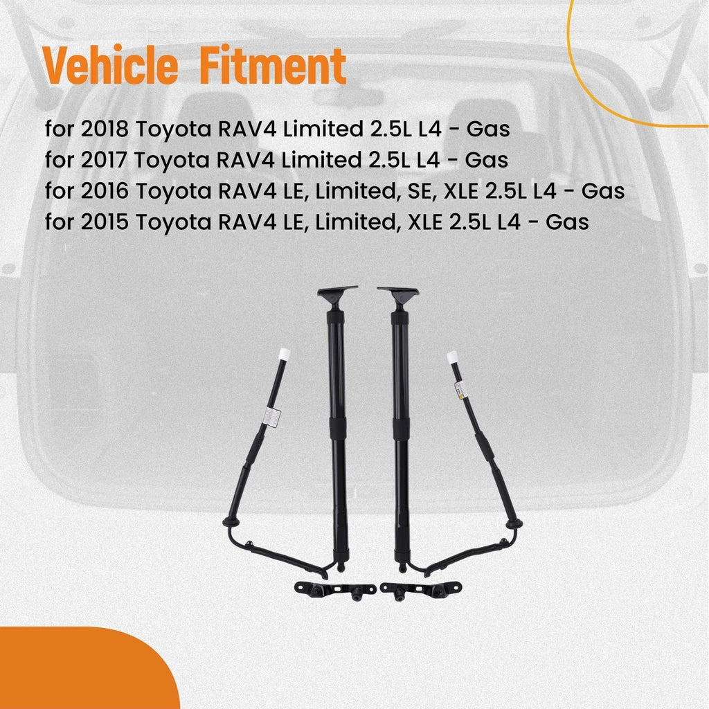 2X Rear Tailgate Lift Support Strut for Highlander 2014–2018