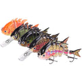 6 Section Swimbait Fishing Lure 8cm 15g for Predatory Fish (No Year)