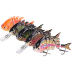 6 Section Swimbait Fishing Lure 8cm 15g for Predatory Fish (No Year)