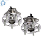 Set of 2 Rear Wheel Bearings and Hubs for Toyota Prius (2010–2015)