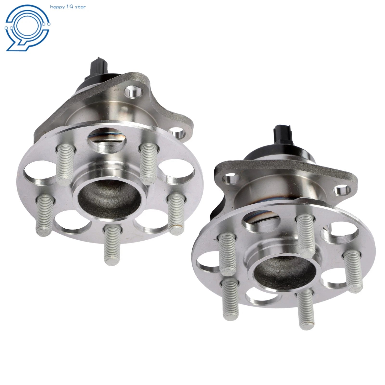 Set of 2 Rear Wheel Bearings and Hubs for Toyota Prius (2010–2015)