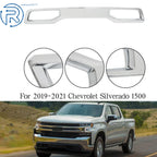 Chrome Front Bumper Skid Plate Cover for Chevrolet Silverado 1500 (2019–2022)
