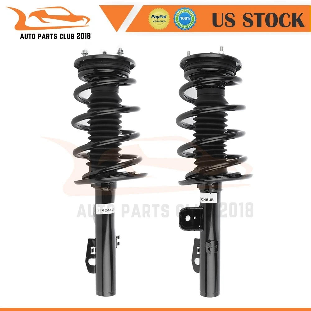 2X Front Complete Struts Shocks Springs for Ford Taurus (2010–2012)