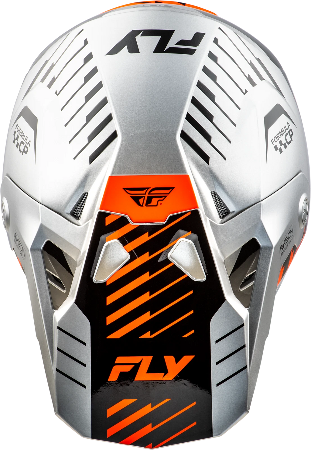 Fly Racing Formula CP Slice Helmet for Offroad (2X-Large) Grey/Orange