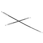 2X Rear Cargo Door Latch Release Cable for Ford E-350 Super Duty (1992–2014)