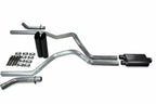 2.5" Dual Exhaust Kit for Dodge Ram 1500 (2019–2025) - Black Tips, Corner Exit