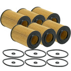 Set of 6 Engine Oil Filters for Audi Volkswagen 2.0L Turbo Diesel