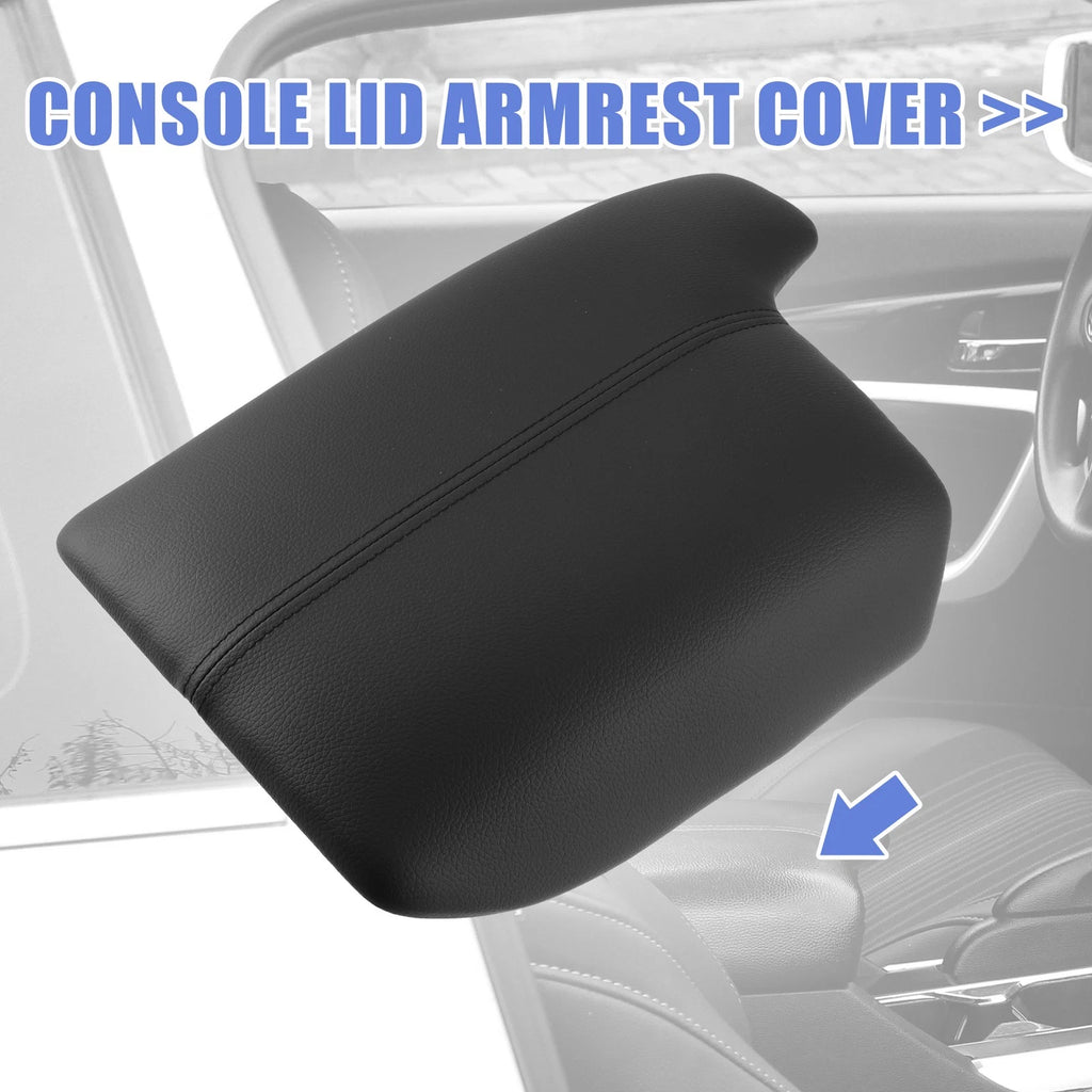 Armrest Cover Pad for Honda Accord (2015–2017) - Black Console Lid