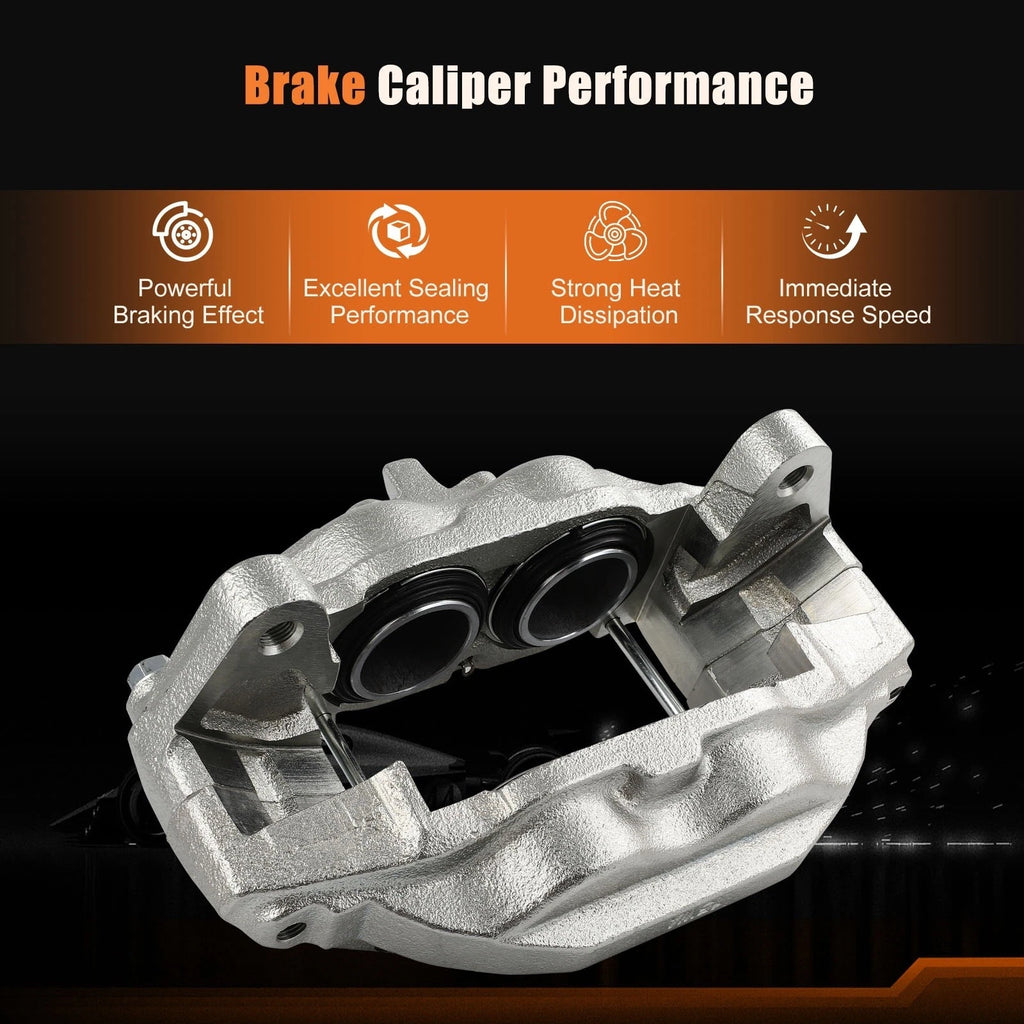Front Pair Brake Calipers for Lexus LX570 Toyota Land Cruiser (2008–2015)