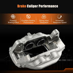 Front Pair Brake Calipers for Lexus LX570 Toyota Land Cruiser (2008–2015)