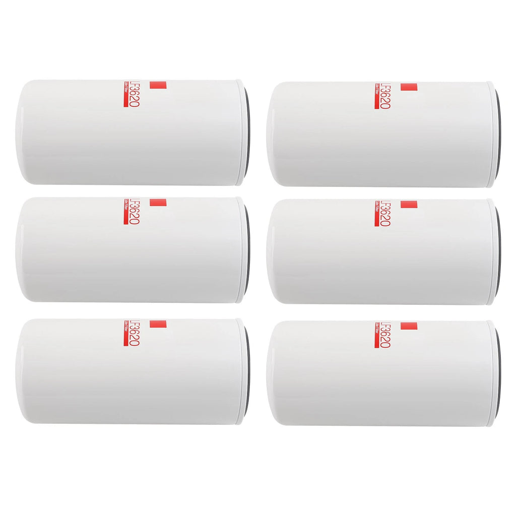 6X Oil Filter 51971 LF3620 for Freightliner Classic XL (1996–2003)