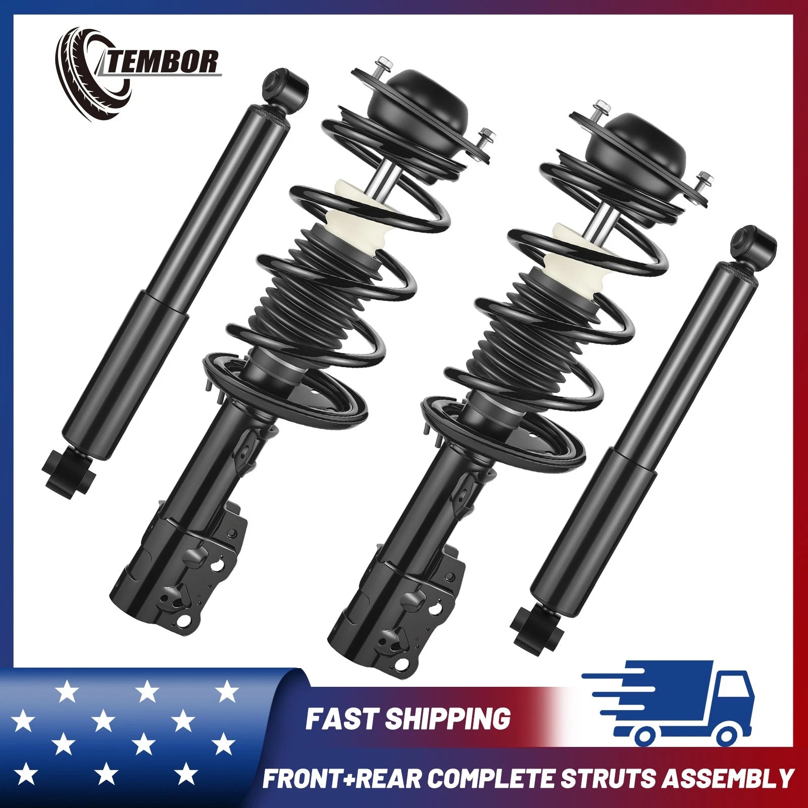 Front & Rear Struts Shocks Absorbers for Chevrolet HHR Cobalt G5 (2005–2010)