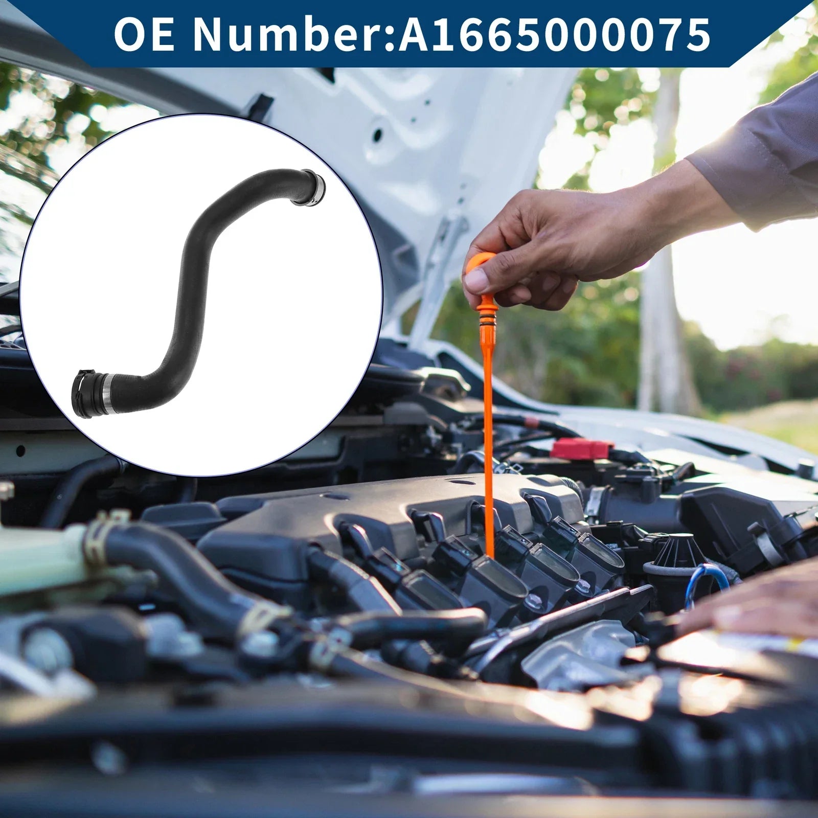 Radiator Hose for Mercedes-Benz GLS 450 3.0L (2017-2019)