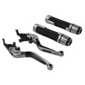 Set of 2 Extendable Brake Clutch Lever Handlebar Grips for Honda CB1100 CB1300
