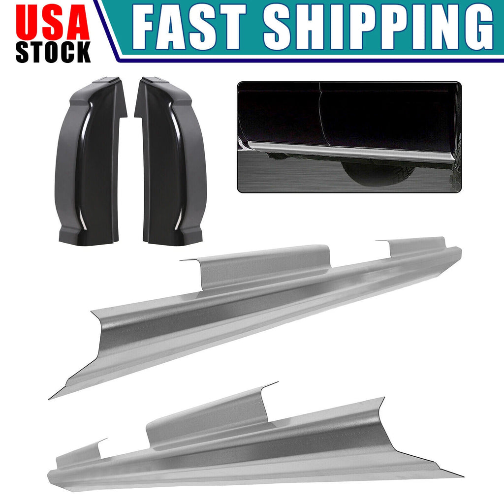 Rocker Panels & Cab Corners for Chevy Silverado GMC Sierra 4 Door Crew Cab (1999–2007)