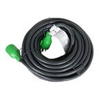 30 Amp Generator Extension Cord for NEMA L5-30P/L5-30R (10-100 Feet)