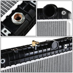 2-Row Aluminum Core Cooling Radiator for Cascadia/Century Class/Columbia (2008–2012)