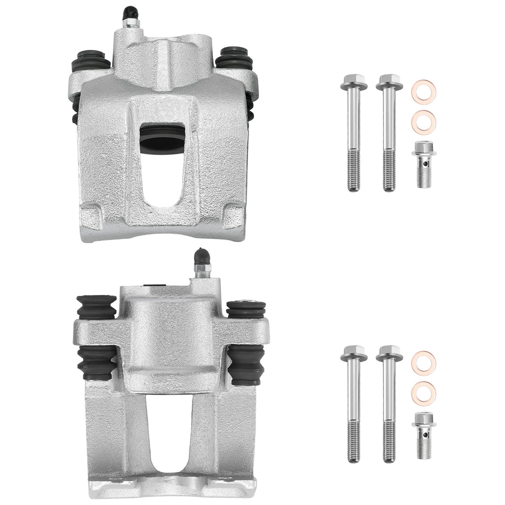 2PC Rear Brake Calipers for Nissan Armada Pathfinder Infiniti QX56 Titan (2004–2015)