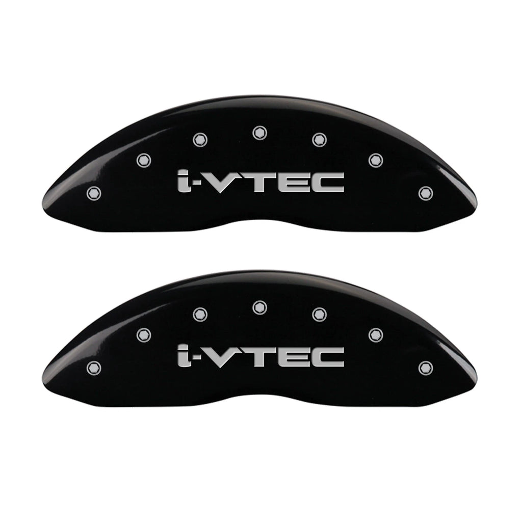 i-VTEC Caliper Covers Gloss Black Set for 2014–2016 Acura MDX (4 Pack)