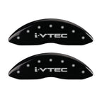 i-VTEC Caliper Covers Gloss Black Set for 2014–2016 Acura MDX (4 Pack)