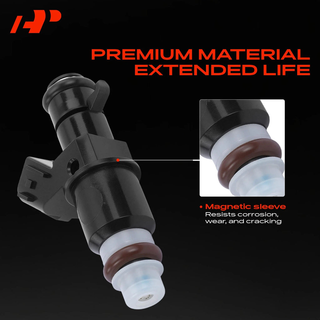 Set of 6 Fuel Injectors for Honda Accord (2003–2007) Pilot (2005–2011) Odyssey Acura MDX