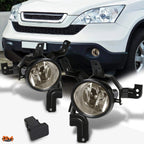 Fog Lights for Honda CR-V (2007–2009) OE Style Smoked with Switch