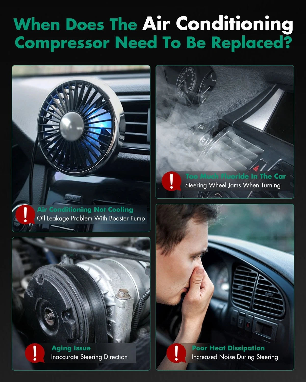 A/C Compressor with Clutch for Chevrolet Cruze (2016–2018)