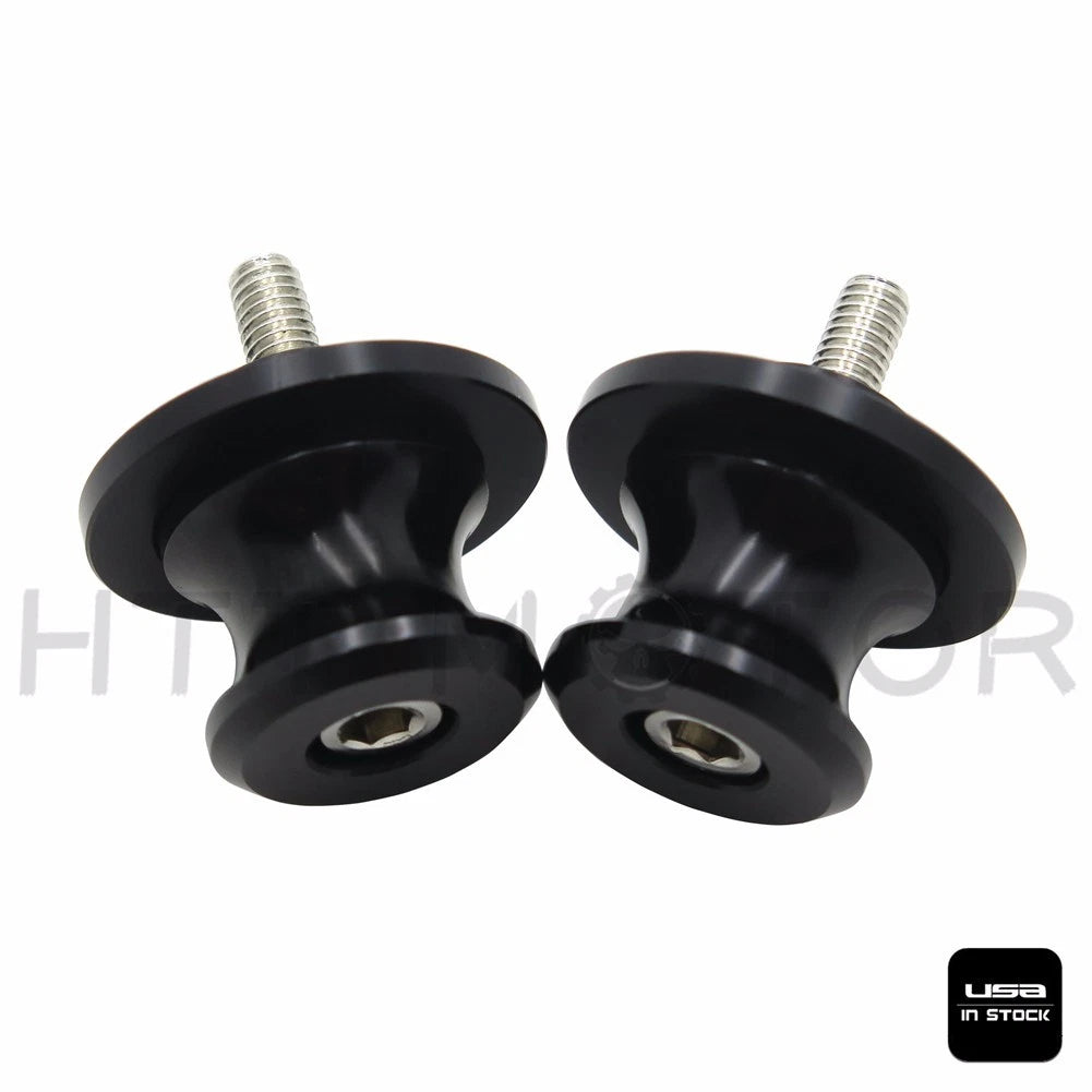 CNC M6 6mm Swingarm Spools Sliders for Honda Suzuki Yamaha YZF R3 (2015–2023)