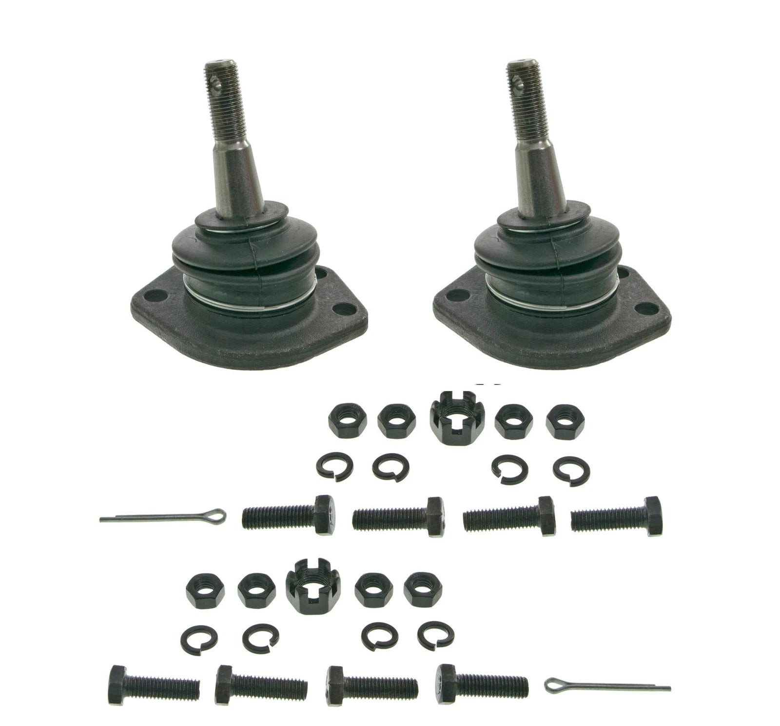 Set of 2 Front Upper Suspension Ball Joints for Chevy C10 Suburban G10 GMC C15 (1960–1996)