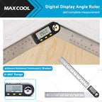 Digital Angle Finder Protractor 360° Measurer for Automotive Use