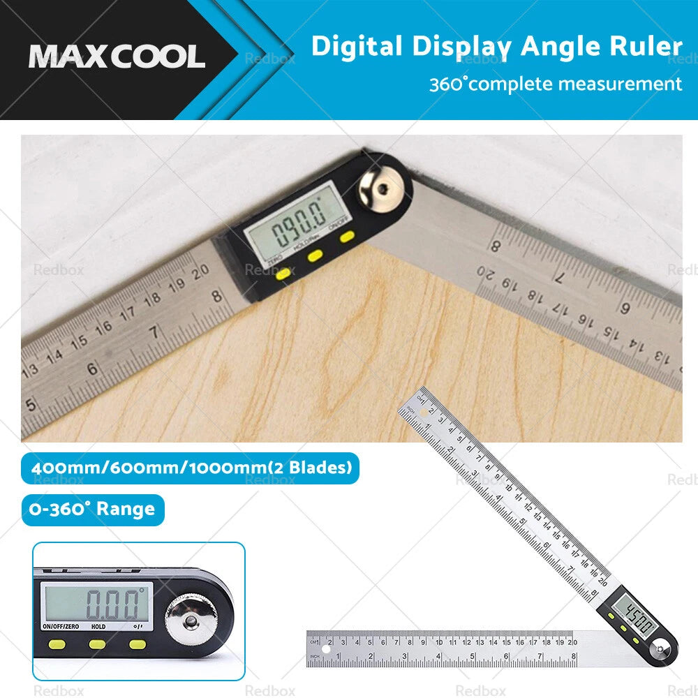 Digital Angle Finder Protractor 360° Measurer for Automotive Use
