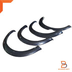 Grey Fender Flares Wheel Arches for Mitsubishi Triton Ute (2005-2015)