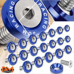 20Pcs Aluminum M6 X 1.0 Fender Washers for Universal Fit (M6)