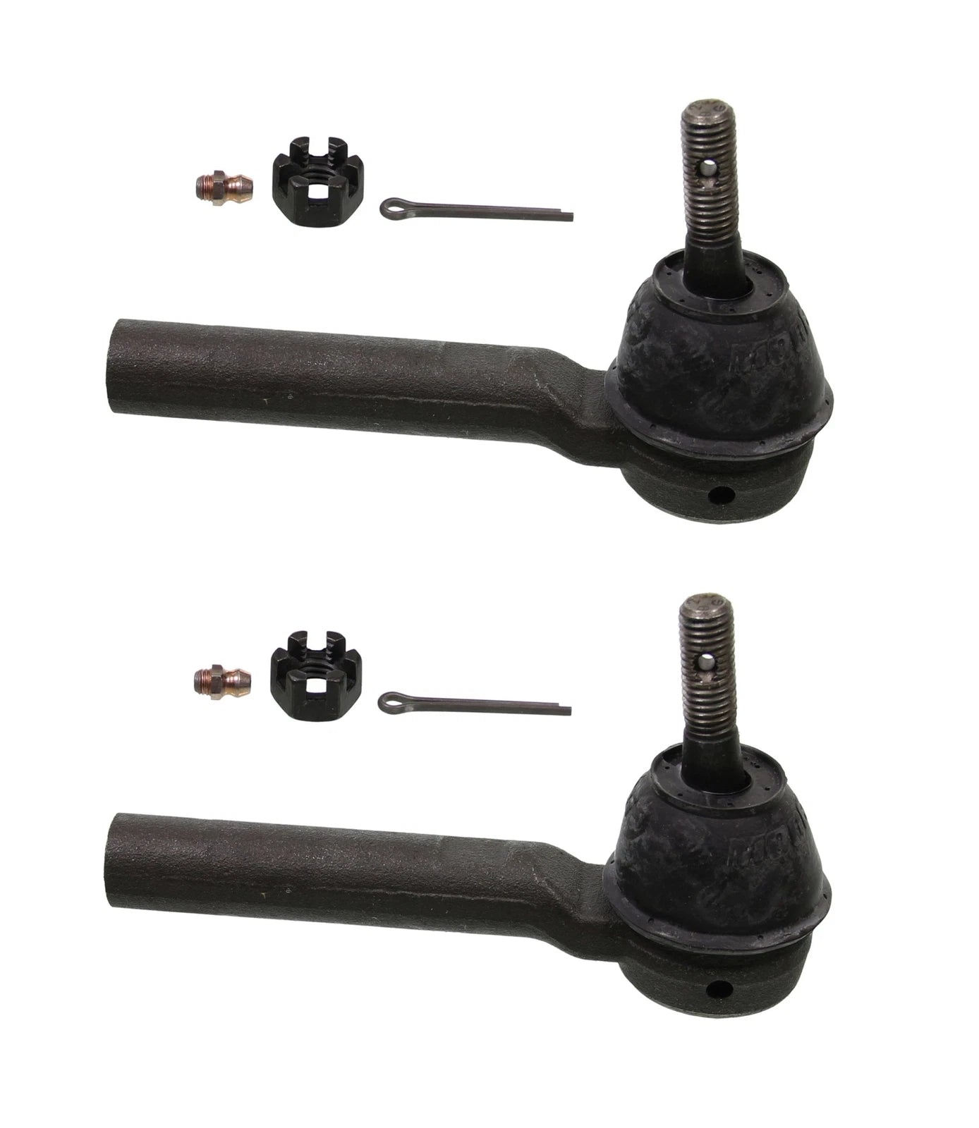 Set of 2 Rear Outer Steering Tie Rod Ends for Silverado 1500, Sierra 1500