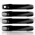 8pc Door Handle Covers for 2015-2021 Chevy Colorado Dbl/Crew - Black w/o Smart