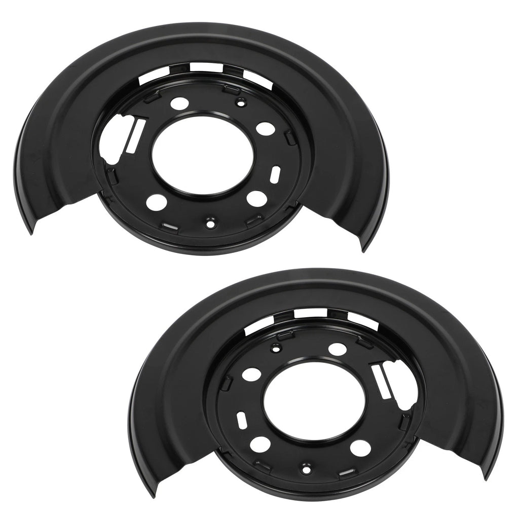 Set of 2 Rear Brake Dust Shield Backing Plates for Ford F250 F350 Excursion (1999–2015)