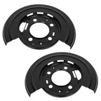 Set of 2 Rear Brake Dust Shield Backing Plates for Ford F250 F350 Excursion (1999–2015)