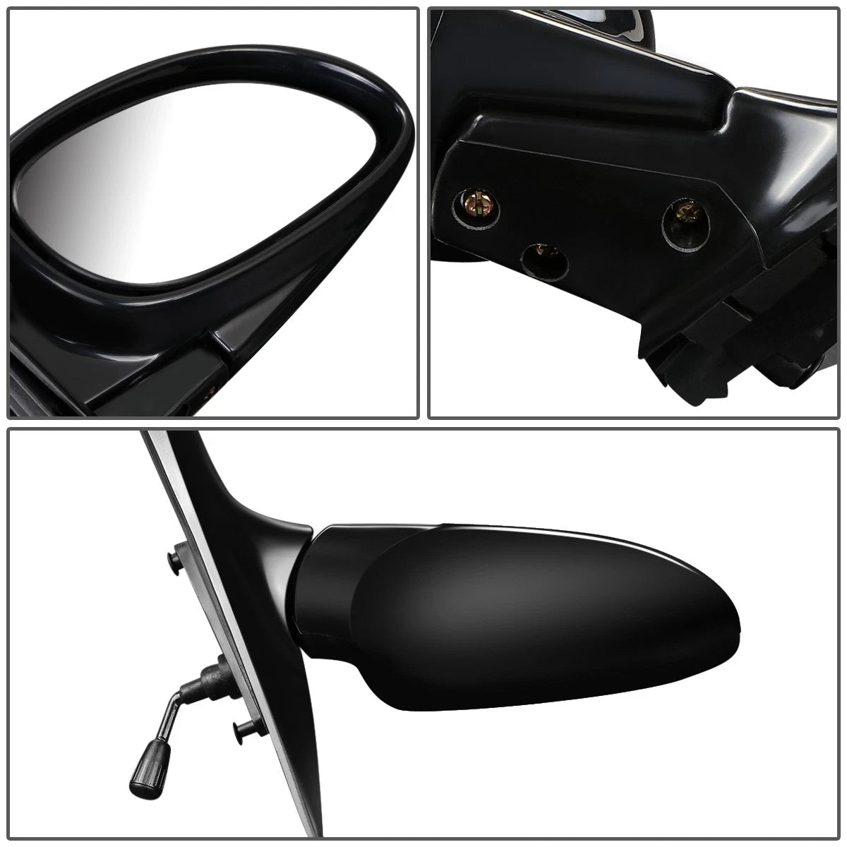 Passenger Right Side Door Mirror for Honda Civic 2-Door (1992–1995)