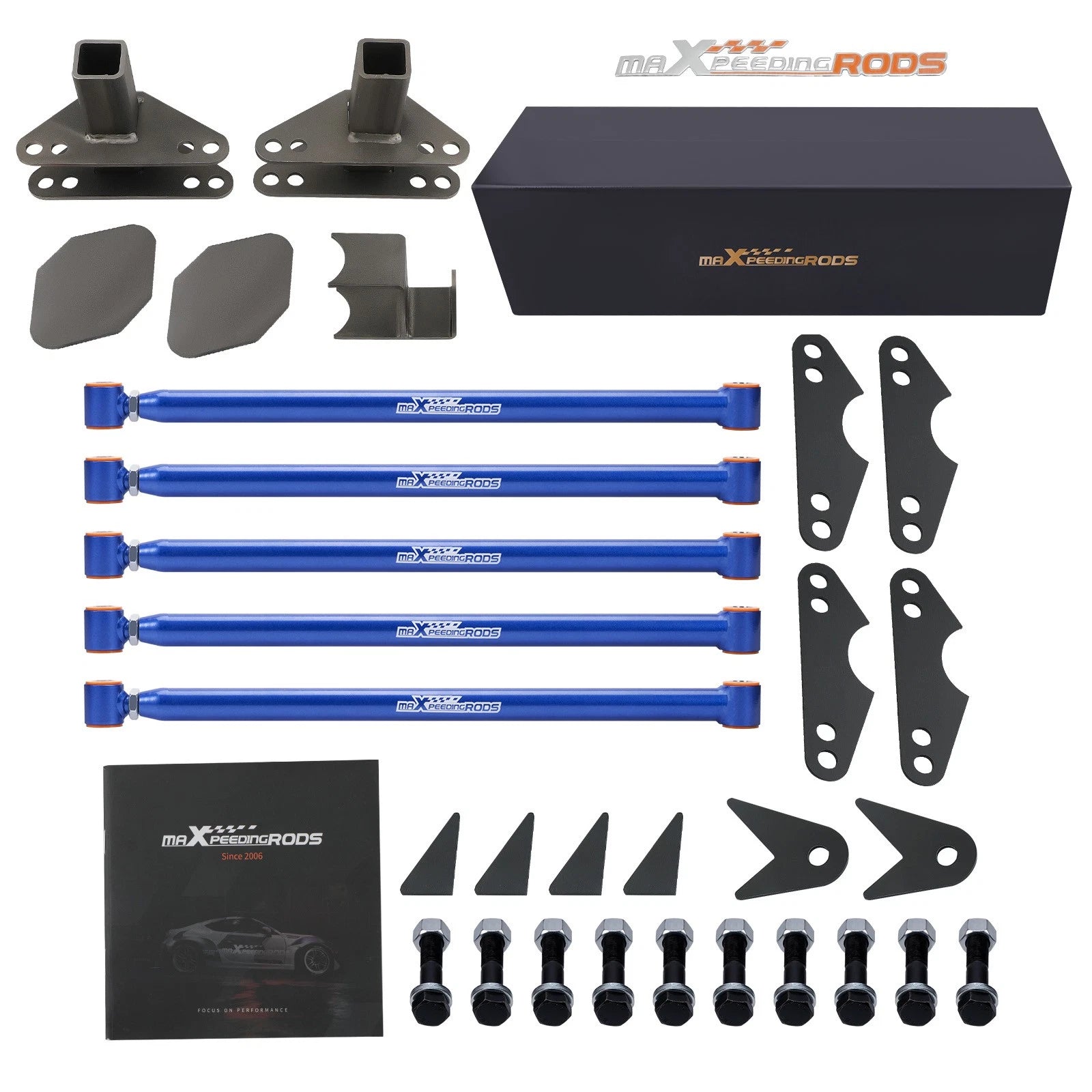 4 Link Suspension Kit with Pan Hard Bar for Universal Applications