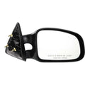 Manual Remote Mirror Set for Pontiac Grand Am (1999–2001) Paintable