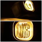 Pair of Smoked Lens Bumper Fog Lights with Switch & Harness for Ford Super Duty (2011–2016)