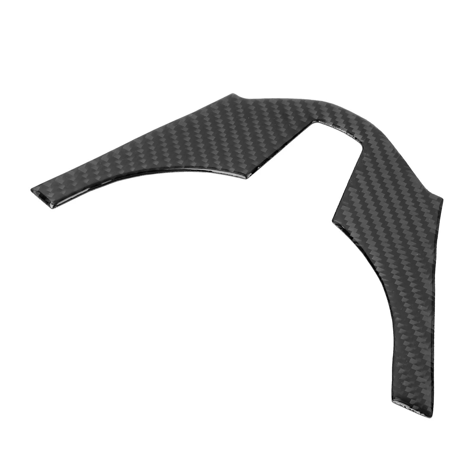 Carbon Fiber Steering Wheel Trim Cover for Mazda 3 (2014–2016)