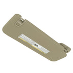 Beige Sun Visor for Chevrolet Suburban (2007–2014) w/ Light Mirror