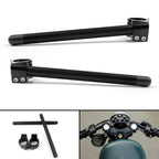Clip-On Handlebars for ZX10R, CBR1000RR, GSXR, R1, R6 (Universal, 50mm, Black)