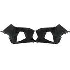 Set of 2 Front Bumper Upper Covers for Chevy Blazer (2019-2022)